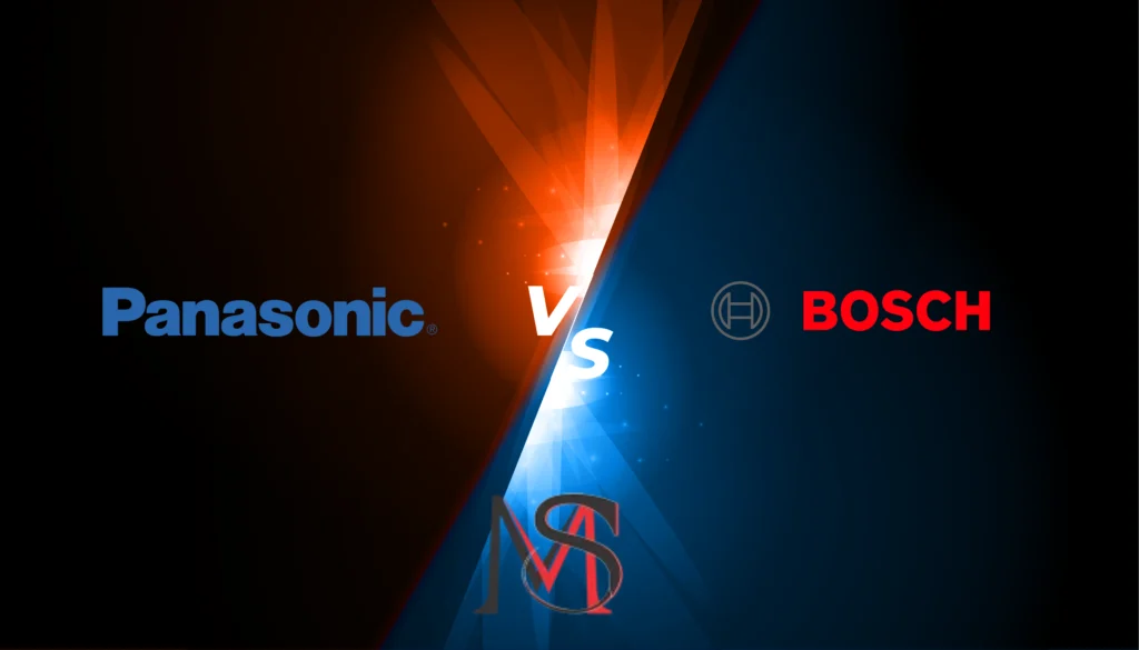 مقایسه دوربین مداربسته پاناسونیک و بوش در پروژه های سازمانی